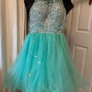 Prom/Prom Dress, Halter neck line